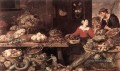 Obst und Gemüse Stall Stillleben Frans Snyders